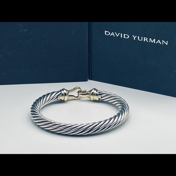 David Yurman Cable Classic Buckle Bracelet, 7mm - Picture 10 of 16